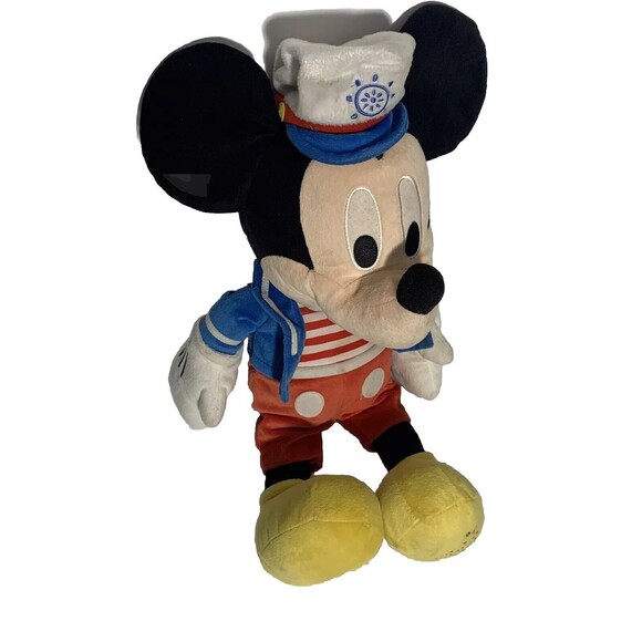 Disney Mickey Mouse Sailor Macy's Holiday Edition 20” Stuffed Plush 2009 - Picture 6 of 7
